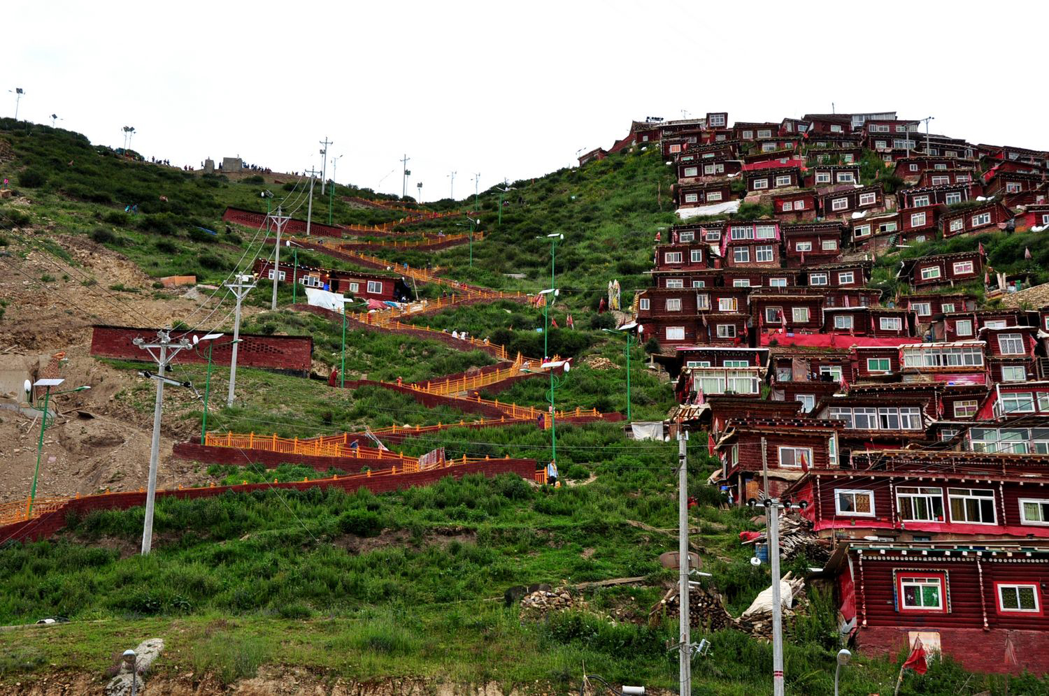 四川色达县五明佛学院
