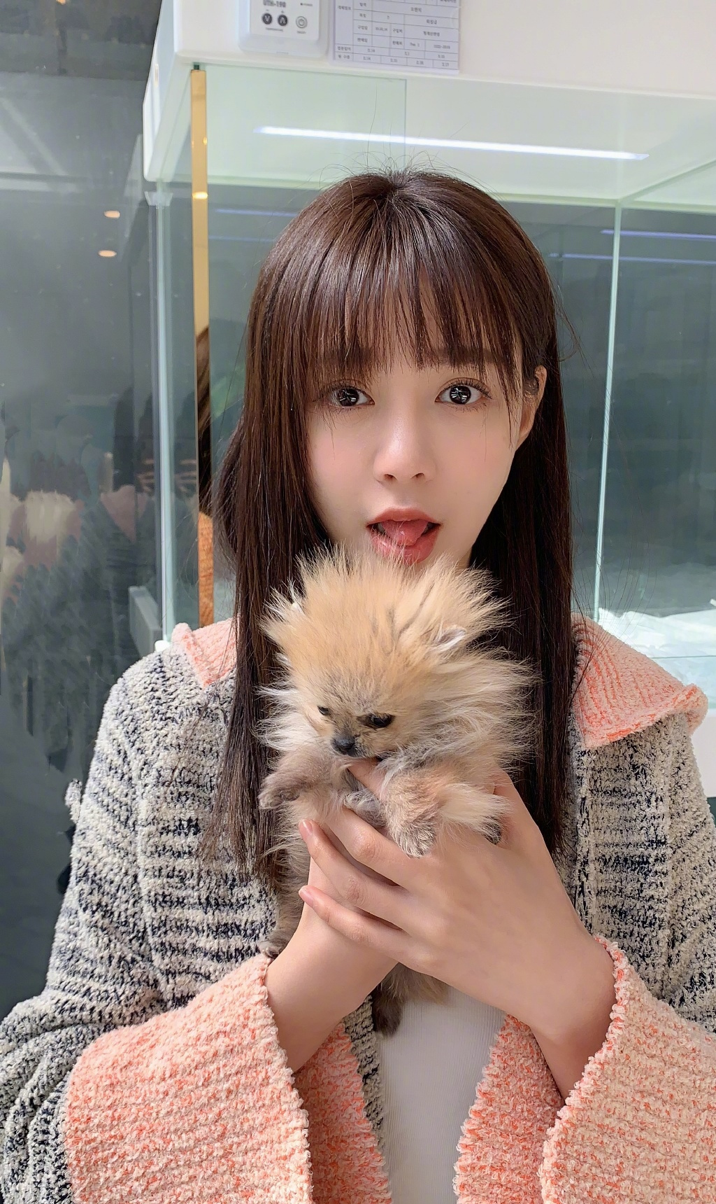 沈梦辰拥有甜美的笑容和时尚可爱的乖巧造型,网友:图六笑的好甜