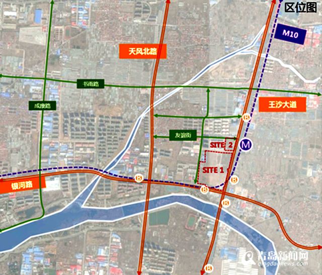 城阳夏庄地铁10号线图片