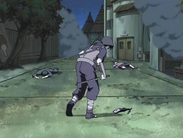 火影:当初鼬灭族的时候用这个动作暗示真正身份,可惜佐助没理解