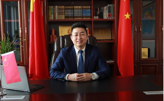 全球洪门会联盟总会长刘会进莅临康仁富硒参观交流