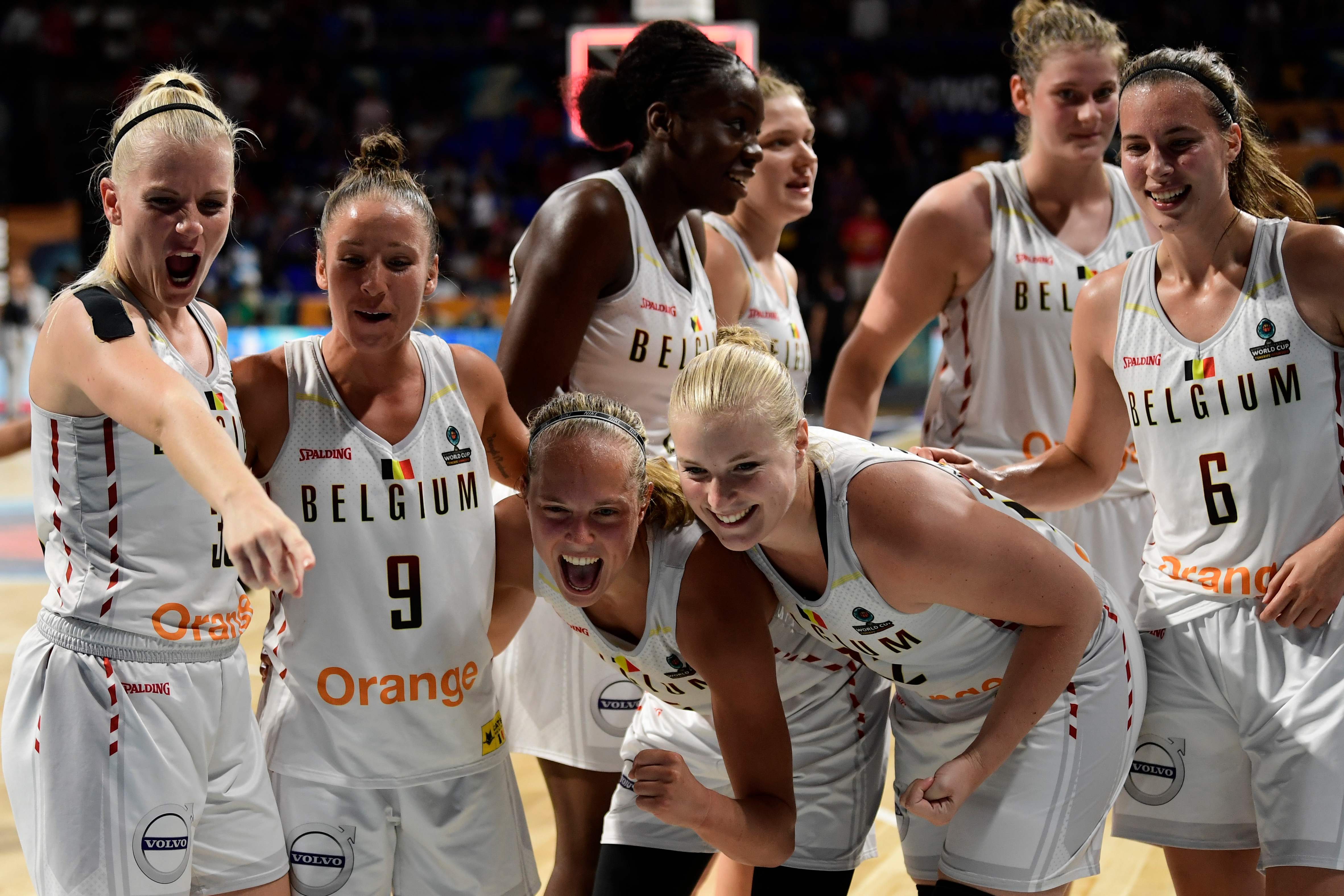 篮球——女篮世界杯:比利时晋级半决赛(2)