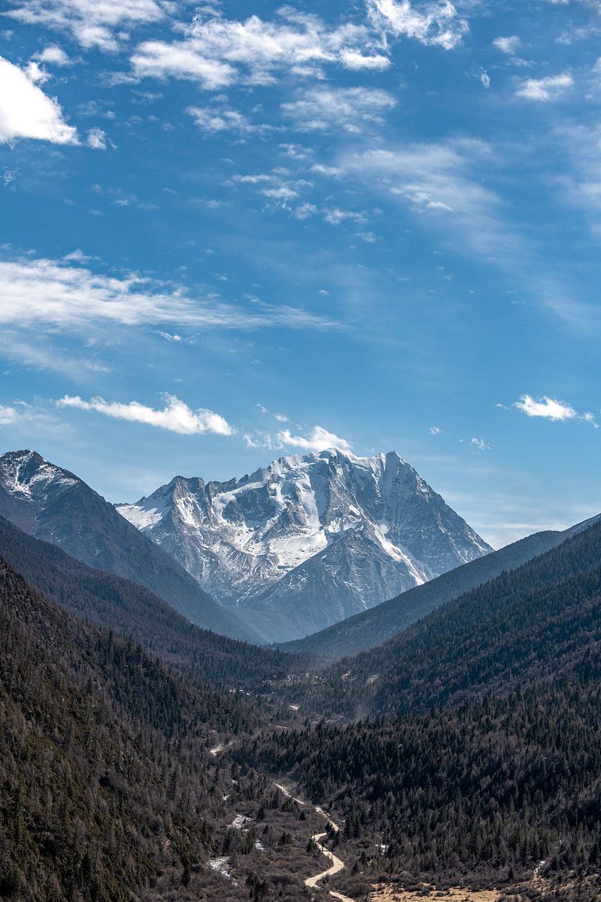 四川凉山雪山图片