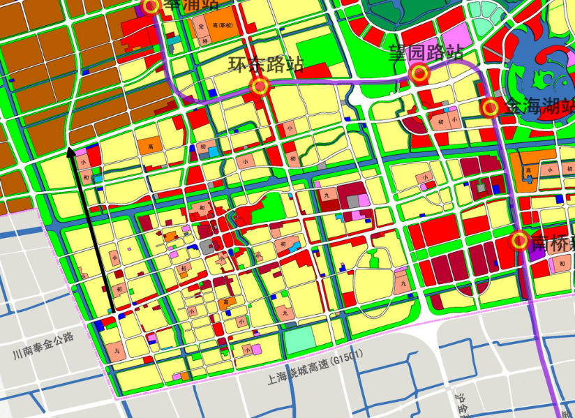 上海市奉贤区的环城西路开始中修工程:南桥老城基础设施也在完善