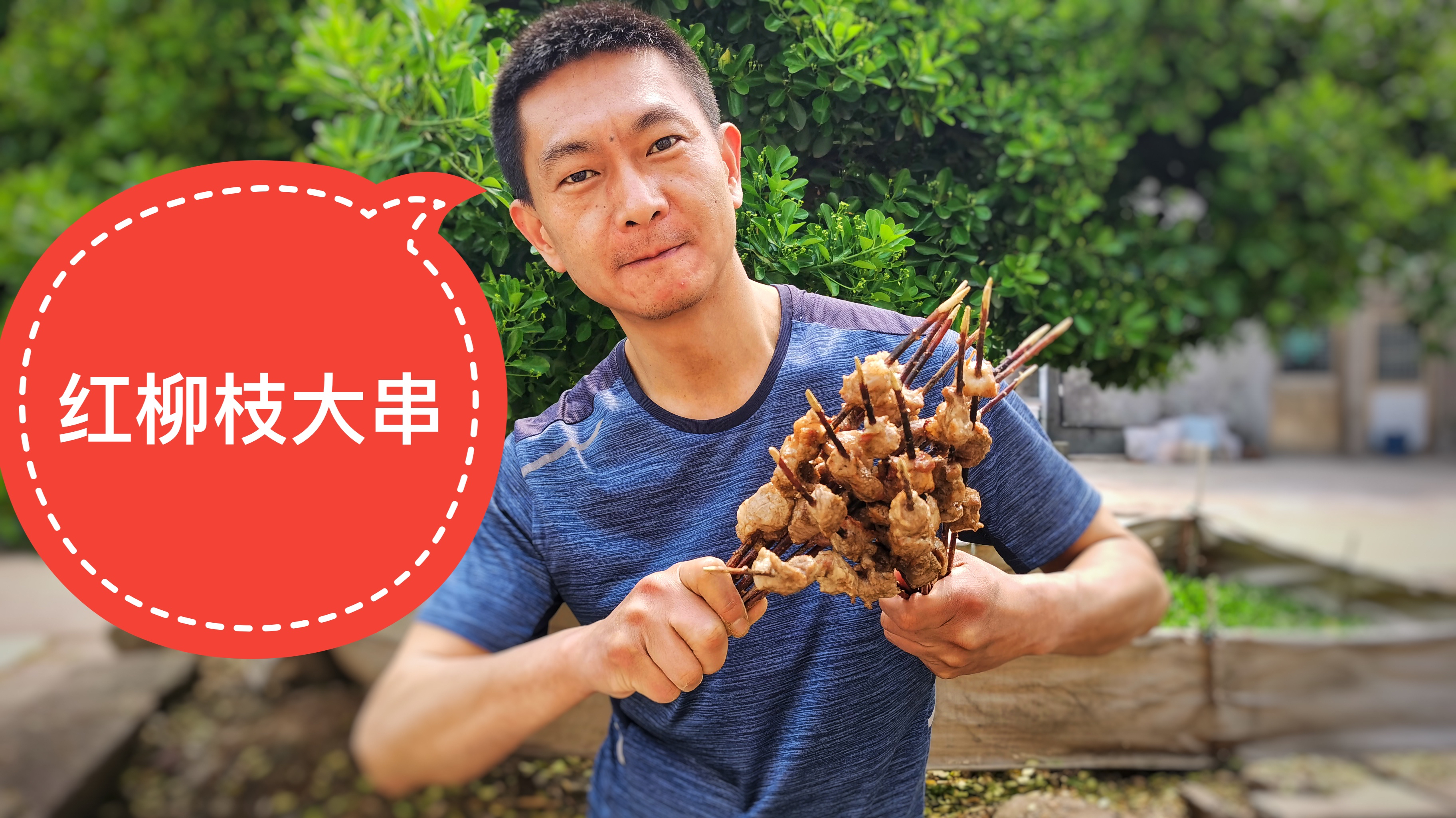 同样的羊肉,用红柳枝串起来烤味道会更好?选对红柳枝才是关键!