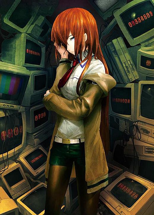 冷傲系动漫壁纸:it界高冷小姐姐