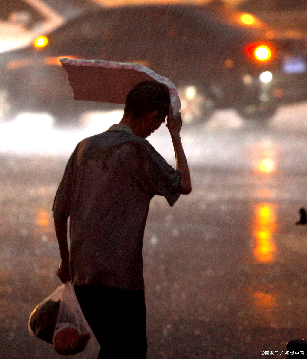 风雨中独行图片图片