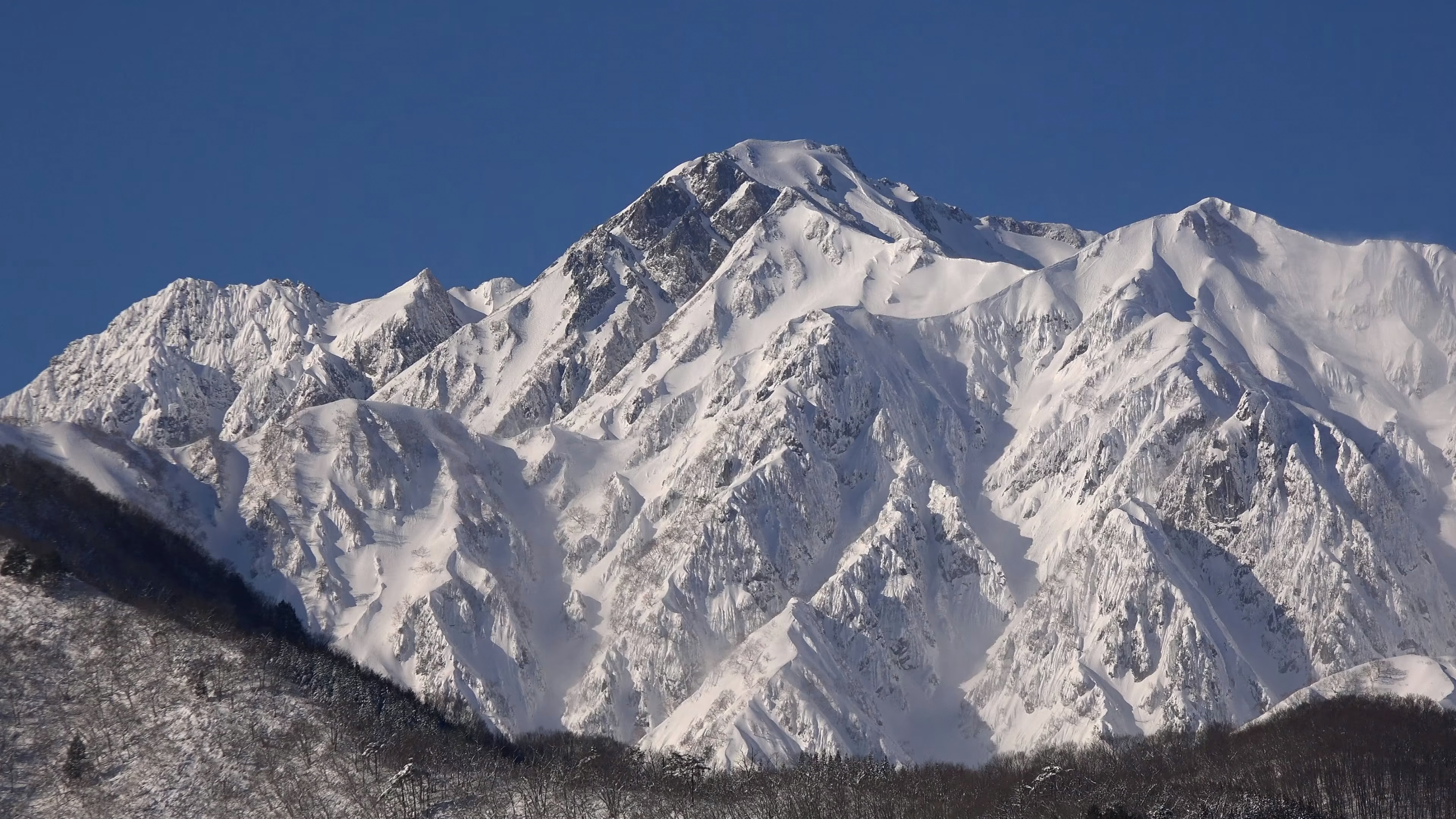 长白雪山壁纸图片