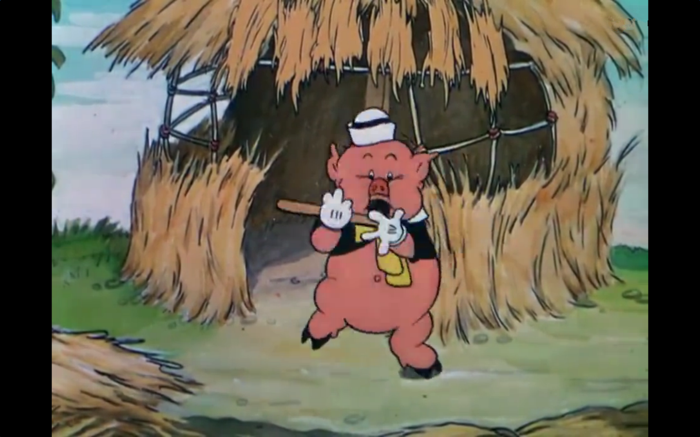 童话改编动画三只小猪墙上挂的八张照片不简单,难怪能获奥斯卡奖