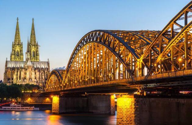 一组德国科隆霍恩佐伦大桥的照片,你想去吗?