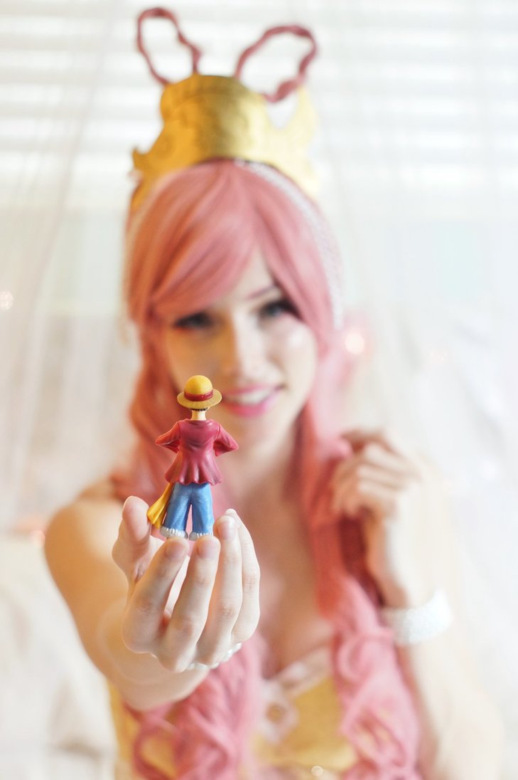 海贼王:场景重现!人鱼公主白星cosplay,路飞初遇胆小鬼白星