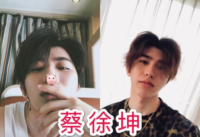 蔡徐坤的素颜照,千玺的素颜照,王一博的素颜照,宋威龙素颜照