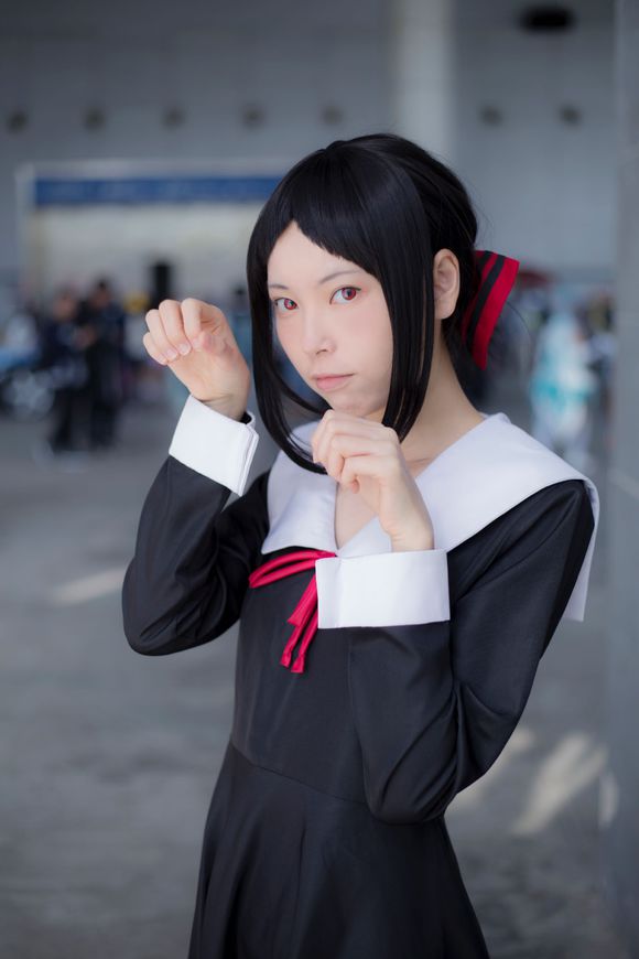 辉夜大小姐cos:还原度超高呢