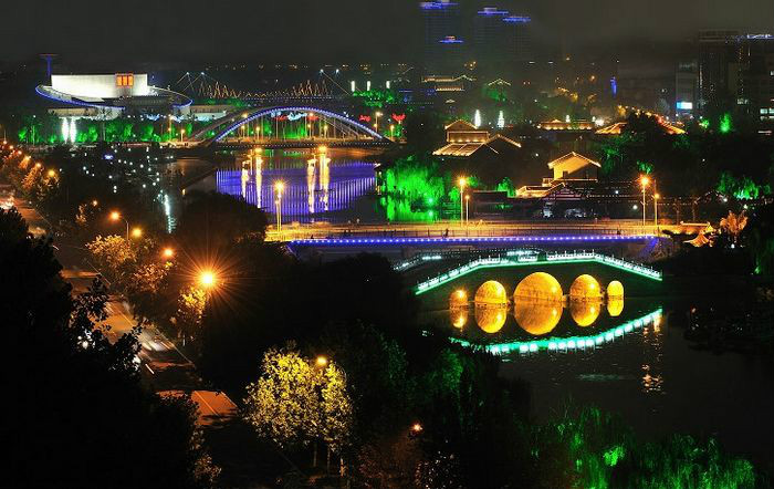 巨野县夜景图片