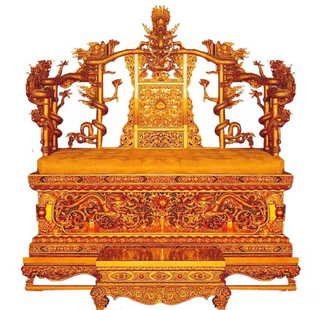 故宫的龙椅不是金的,竟然是这种材质,技术真高