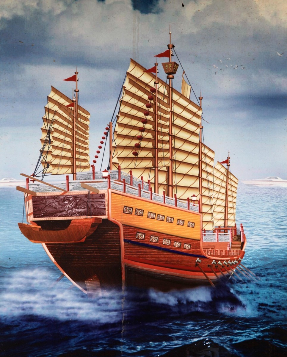 郑和下西洋是中国历史上辉煌的航海时代,规模比朱元璋时期更大