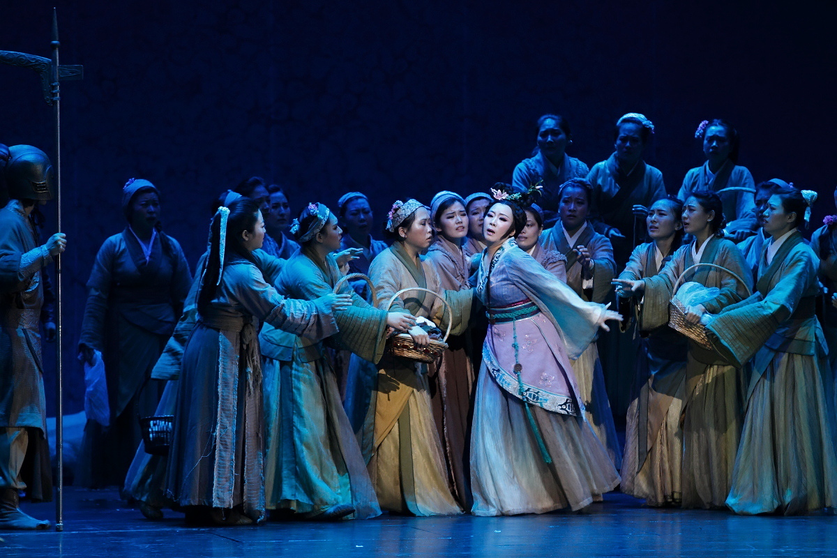 舞台摄影:国家大剧院原创歌剧《西施》