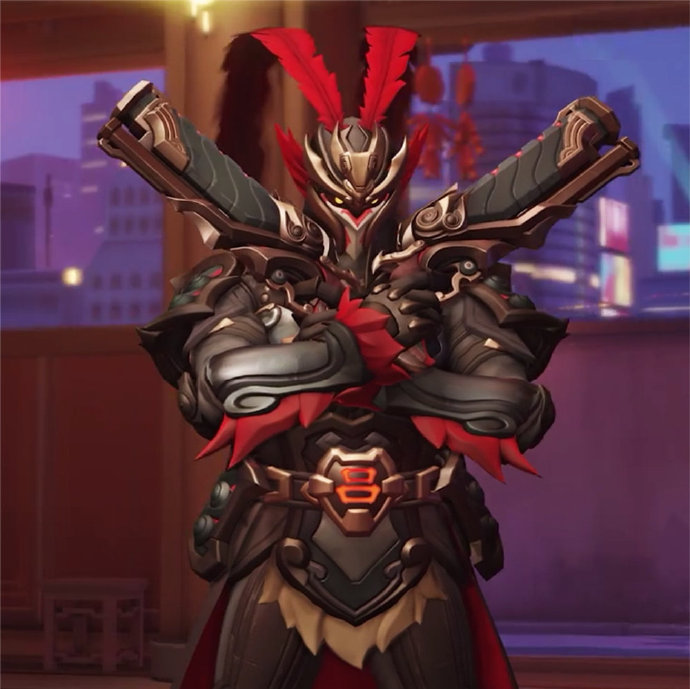 三坦战吕布,战神皮肤加成《守望先锋》303噩梦降临!