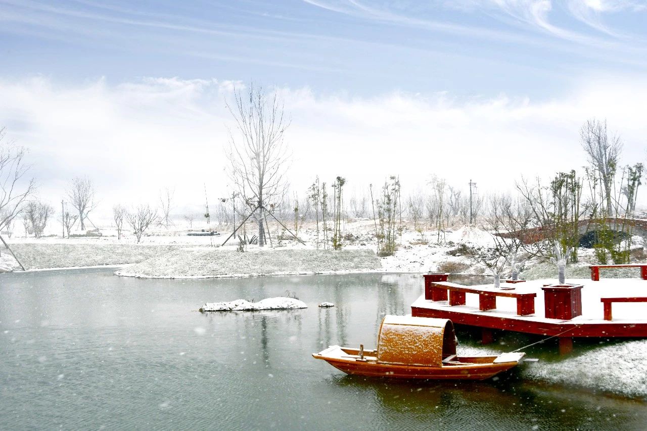 昌邑市石埠经济发展区:潍水田园 拔雪迎春