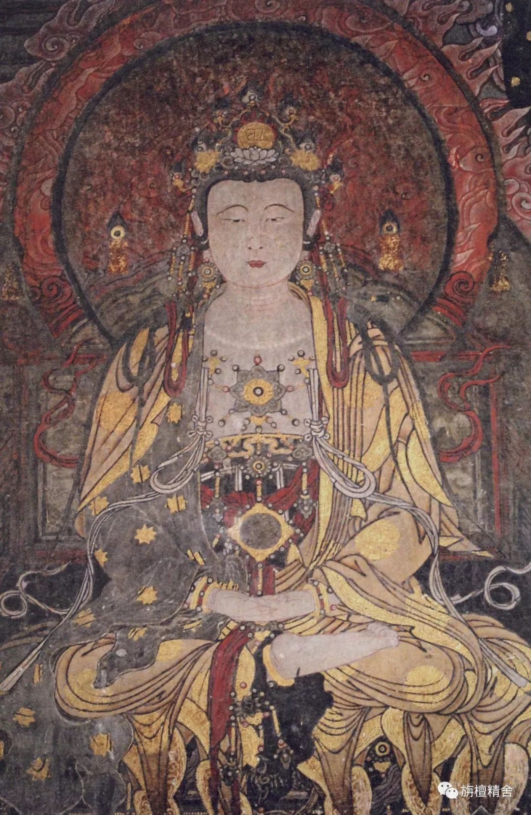四川新津观音寺明代壁画,与法海寺壁画堪称南北双璧