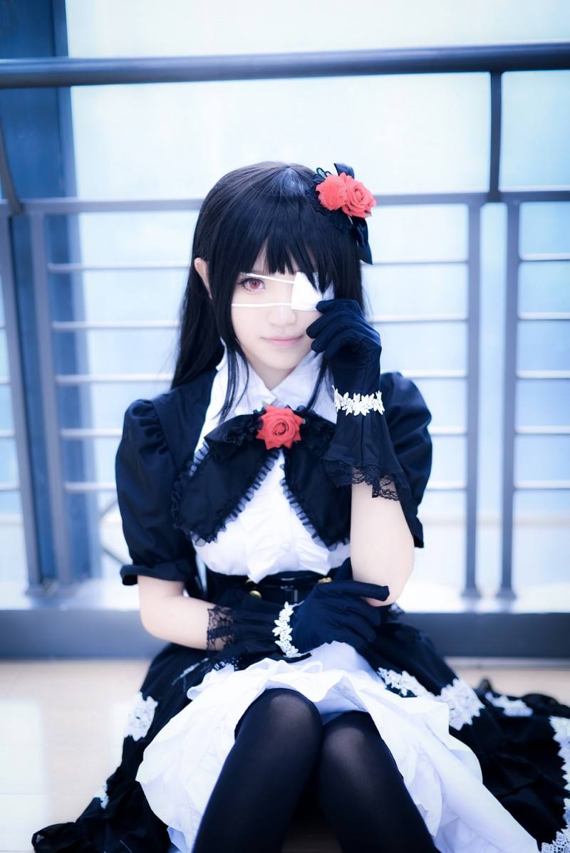 动漫女神|次元壁的时崎狂三超级可爱,小姐姐的cos也非常清纯