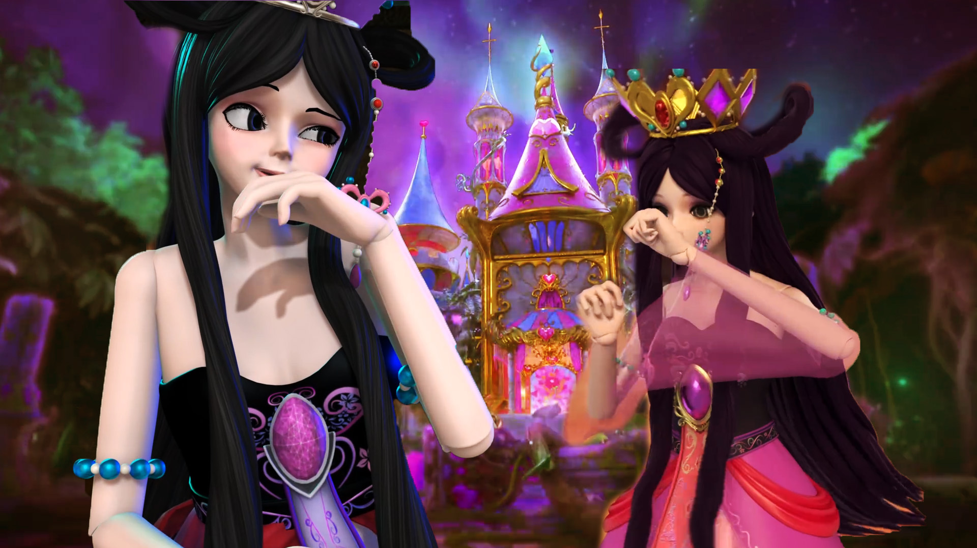 精灵梦叶罗丽:罗丽是仙境表情包大使,有城堡有千年之力地位尊贵