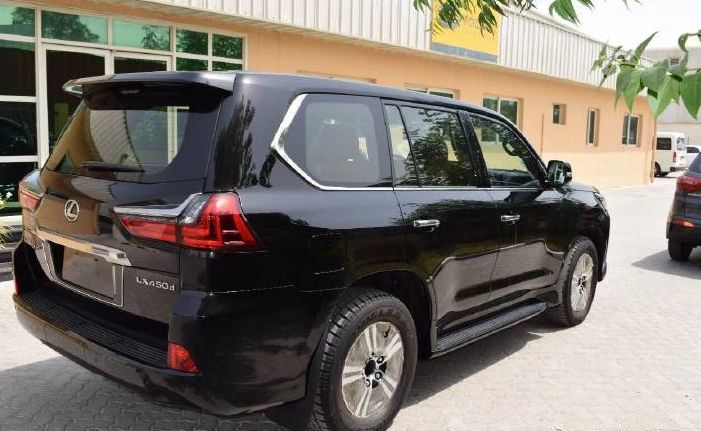 车型雷克萨斯lx,这就是刚刚到港的全新酷黑柴油版雷克萨斯lx450d车型