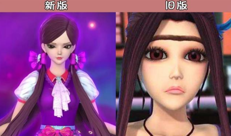 叶罗丽:新旧版本对比,王默"换脸",辛灵是换人了吗?