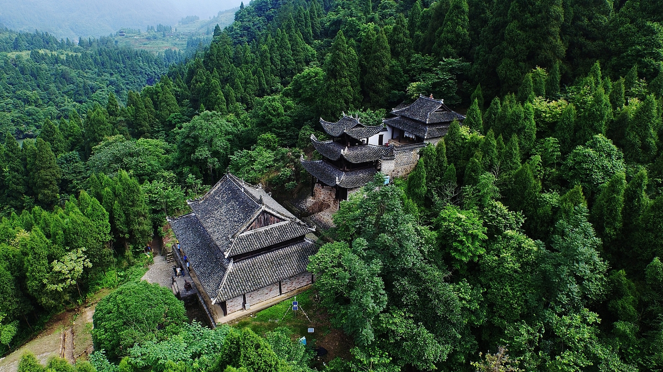 那就来建德市乾潭镇的马岭天观吧!