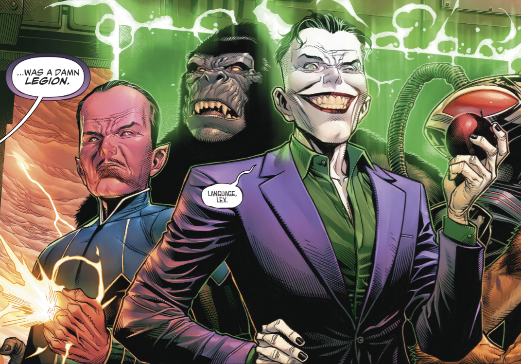 小丑是dc宇宙中最强大的反派吗?莱克斯·卢瑟表示不服!