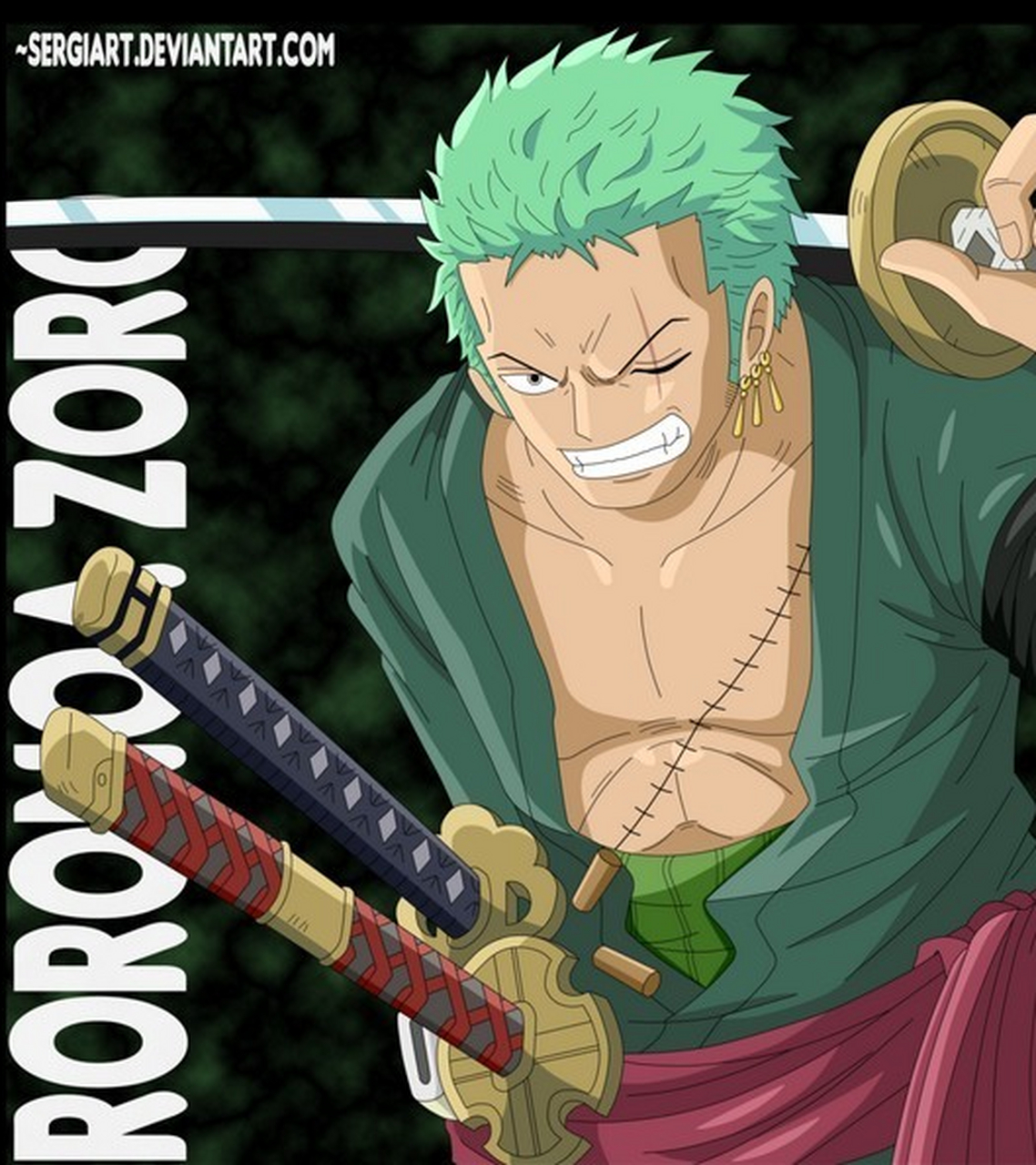 动态贡献者奖励计划#《海贼王》诺诺亚索隆:不管接下来,我们之中什么