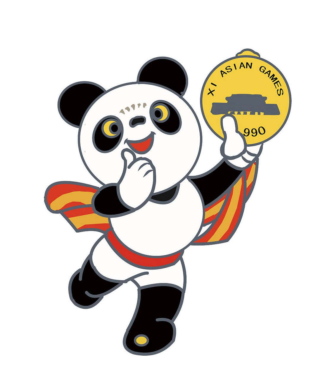 亚运会吉祥物的诞生和历史回顾  1982年第9届亚运会,亚洲象"阿波"