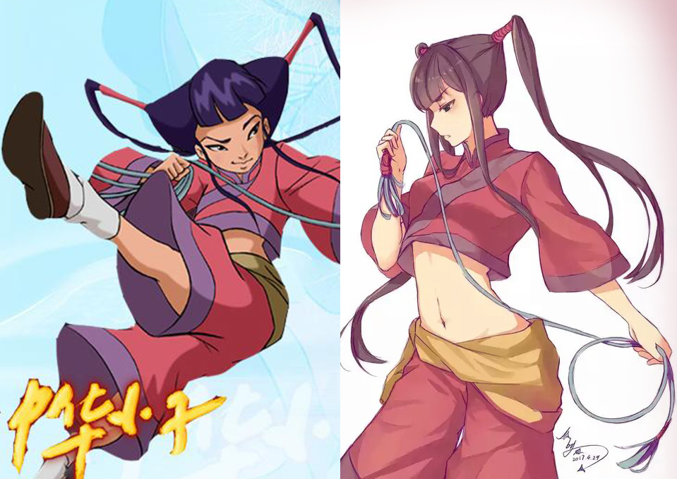 当童年动漫角色"长大"后,哪吒仙气飘飘,南宫问天变高冷男神