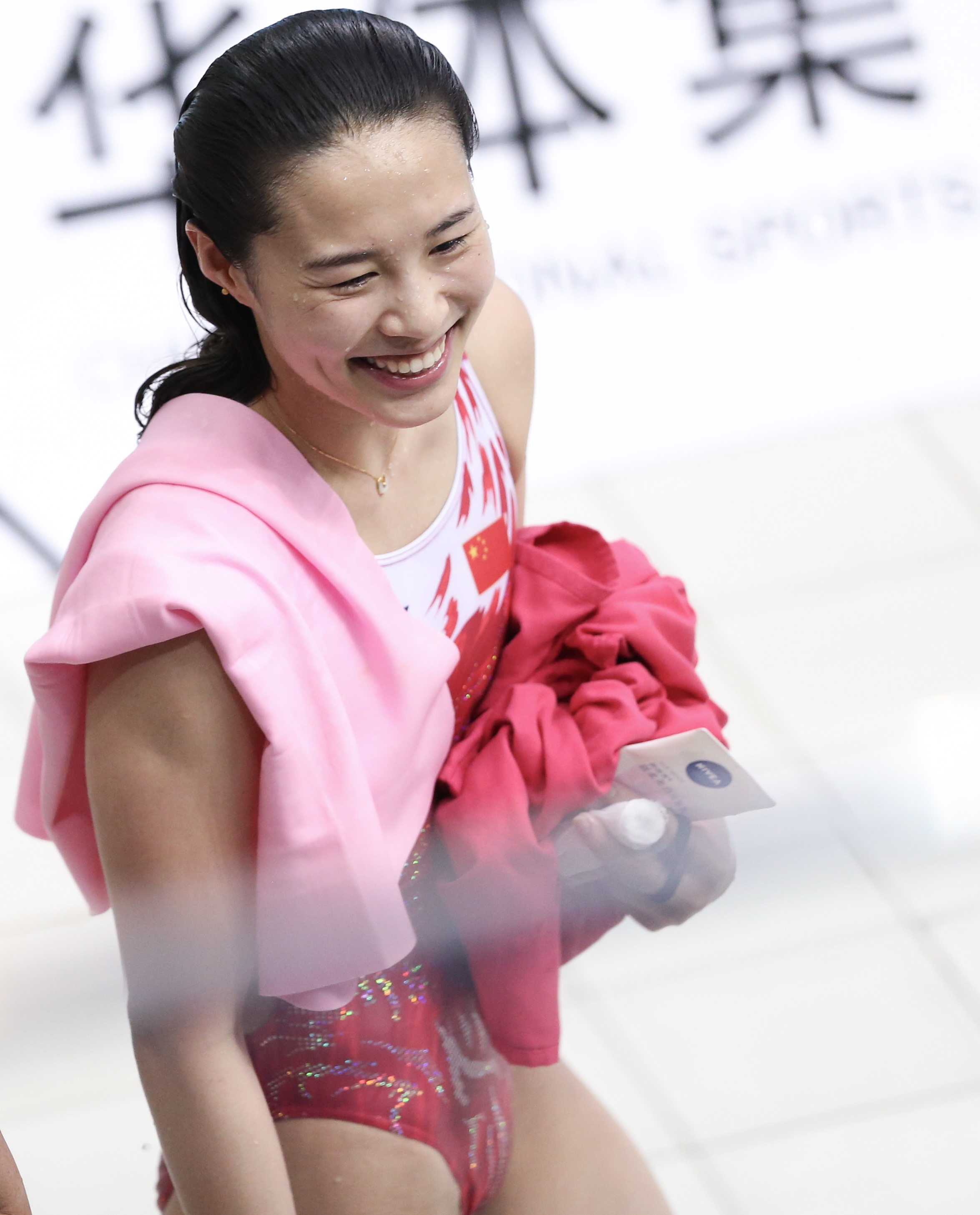 跳水——国际泳联世界系列赛(北京站):王涵,施廷懋分获女子三米板冠
