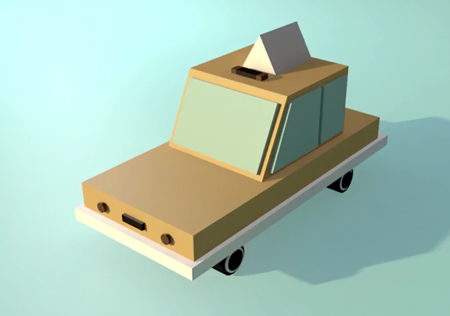 设计教程,如何用c4d画出一个小汽车