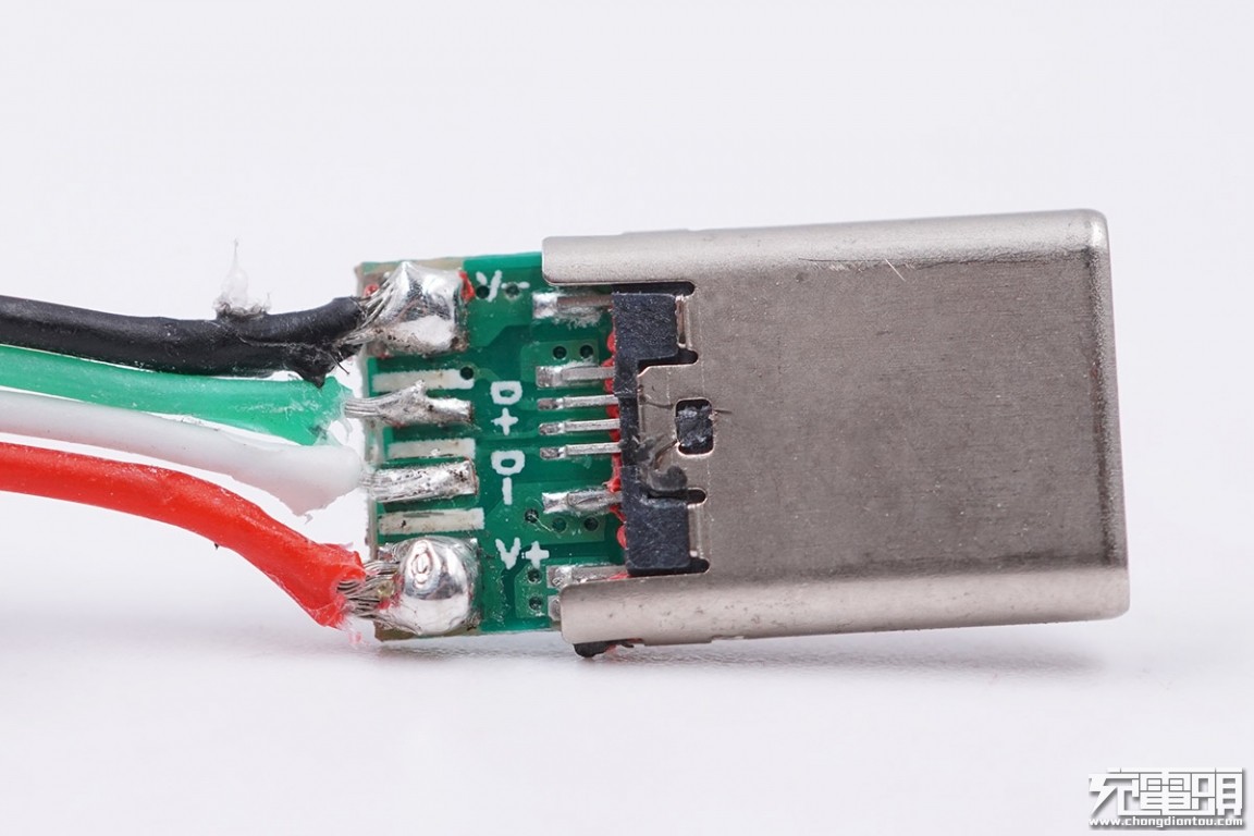 拆解报告:usb-a to usb-c定时数显数据线