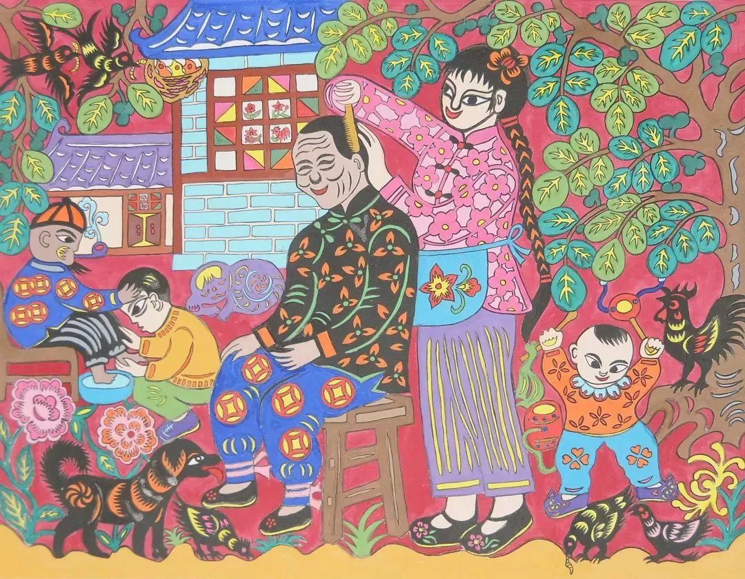 陕西农民画精品展即将登陆经开!他们的作品让你意想不到