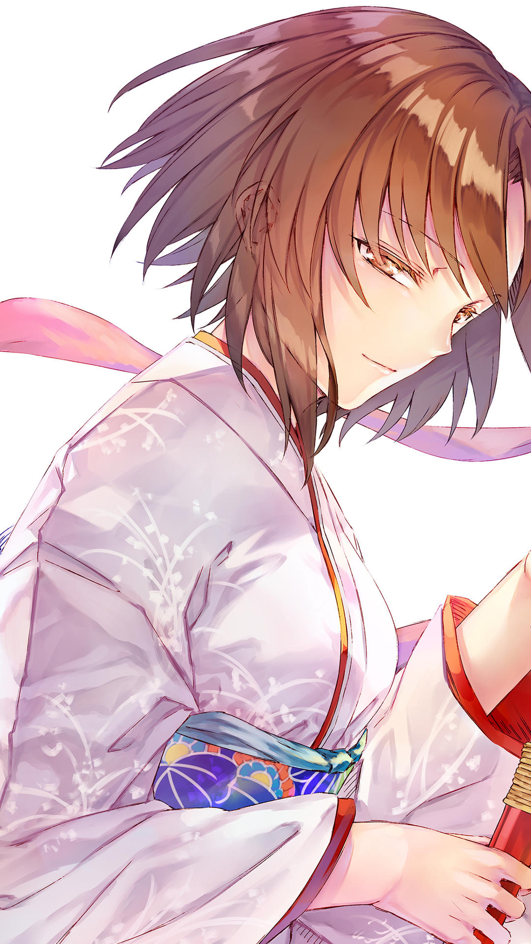 fate和fgo和服少女,手机竖屏高清壁纸合集,吾王美如画