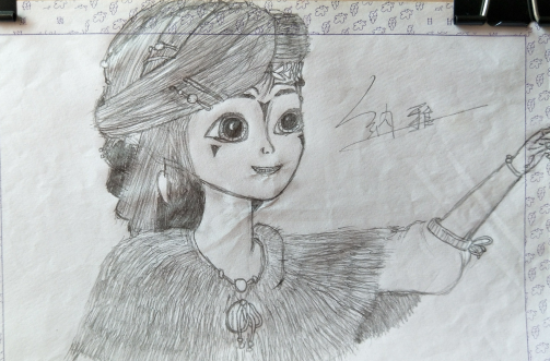 熊出没:孩子们画中的小动物们,纳雅依然很美,光头强最搞笑