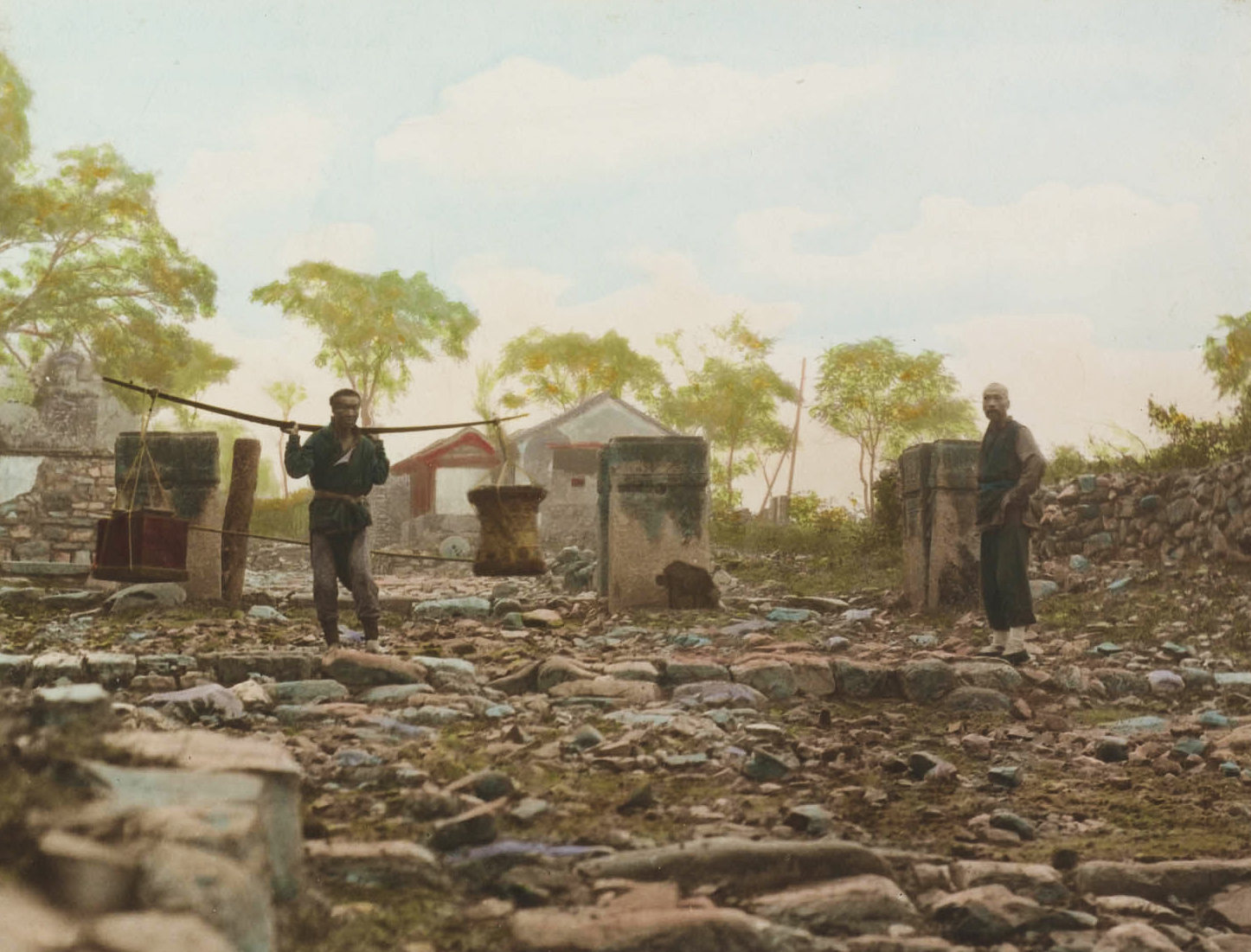 难得一见的清代彩色老照片,北京及周边人民生活日常(下)