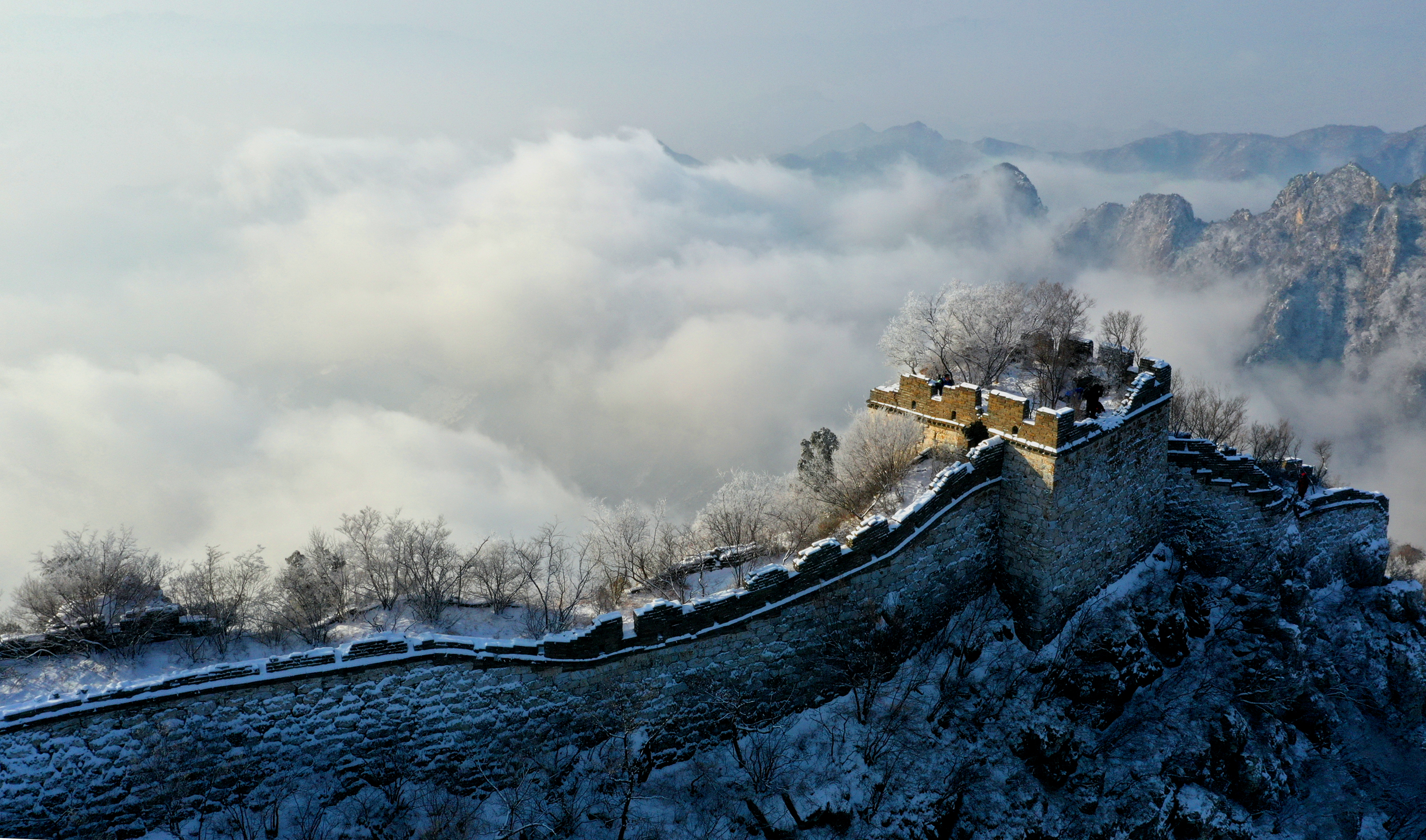 北京今日雪景美如画图片