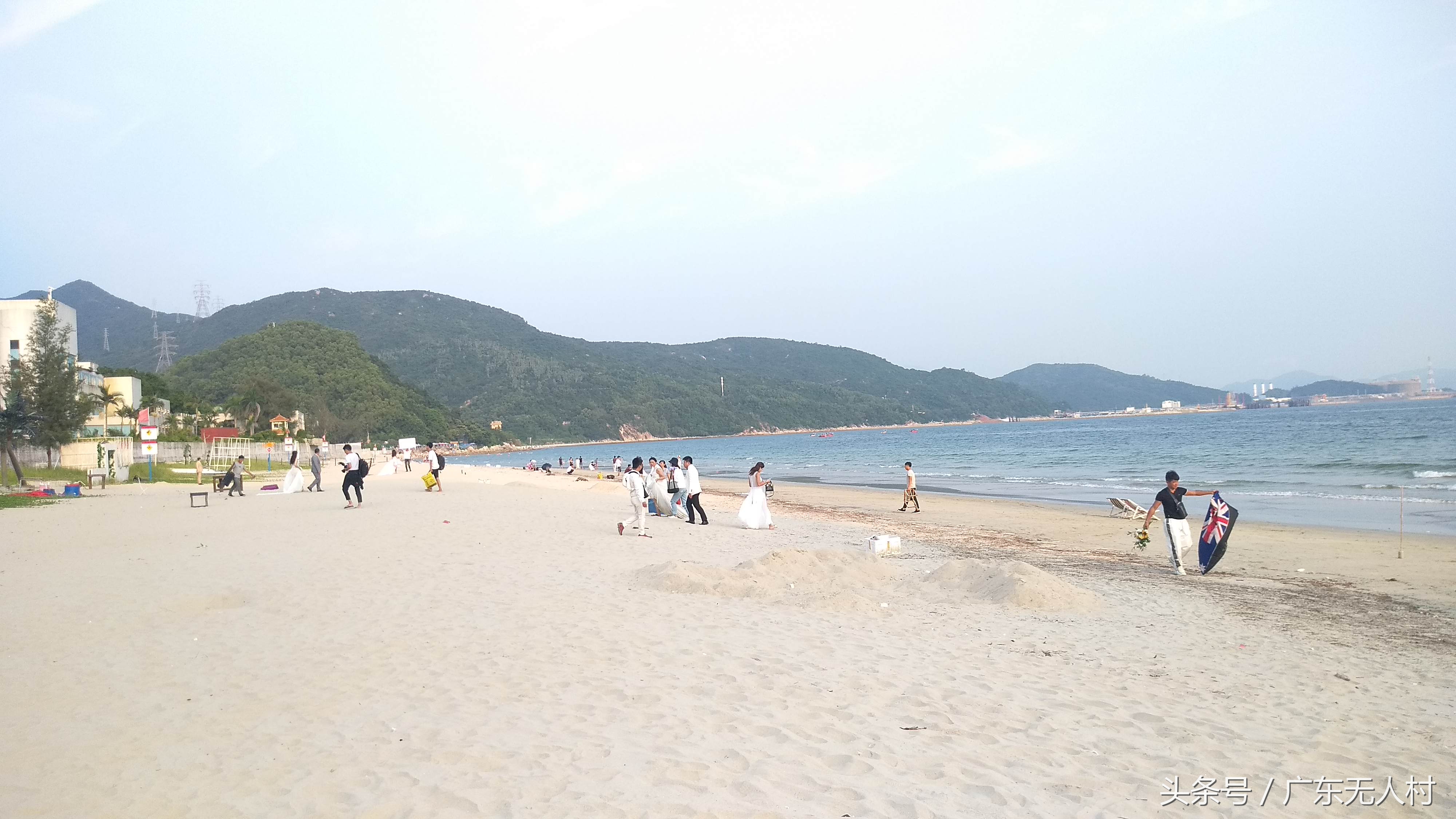 深圳葵涌官湖湾沙滩因海堤受损,国庆期间暂时封闭,游玩等明年吧