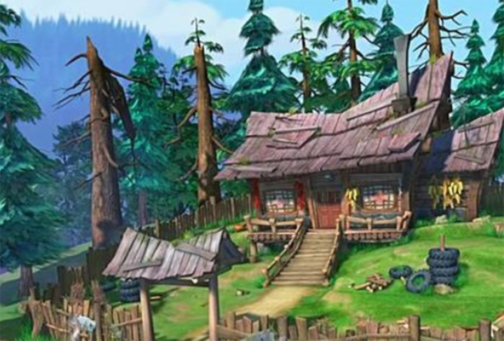 动漫里的这些房屋记忆太深了,菠萝,老鼠洞,还有"羊村"