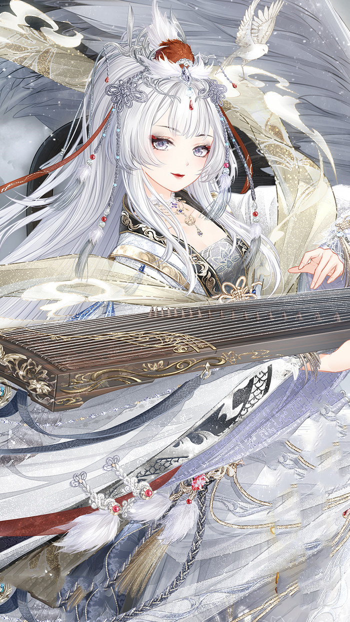 古风人物插画,一组"极品美图"画风华丽美型,真正的美撼凡尘!