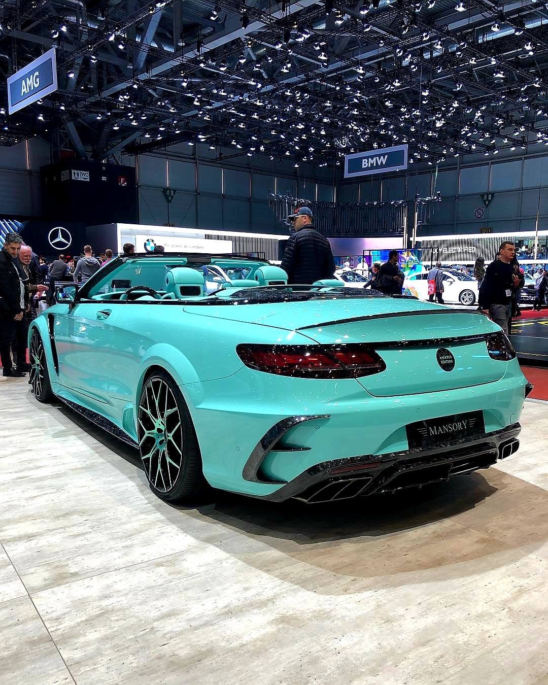 全新奔驰s63 amg敞篷改装版