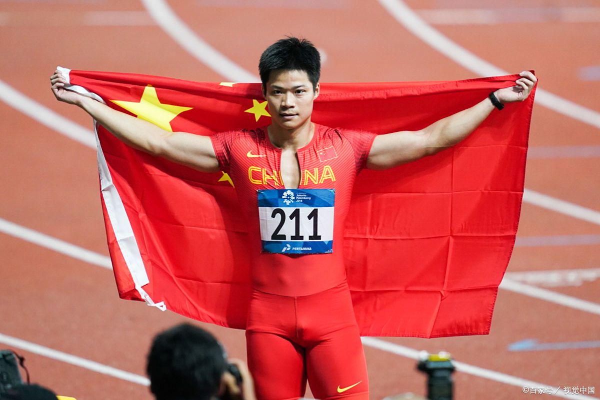 4月11日,2025年全国田径大奖赛首站肇庆站男子100米预赛,苏炳添懦出