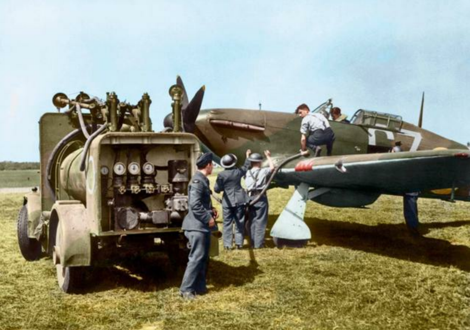 不列颠之战珍贵彩照,人类历史上最大规模的空战!