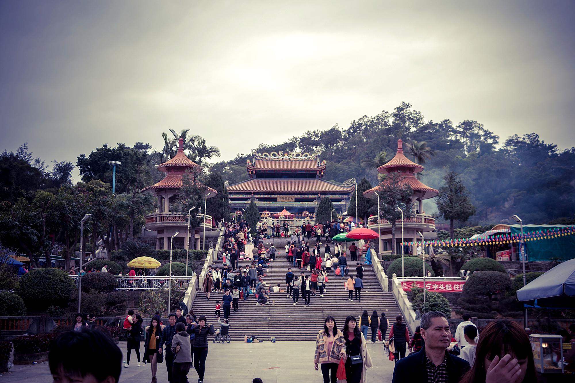 潮汕·潮阳区和平大峰风景区,俗称和平祖师公