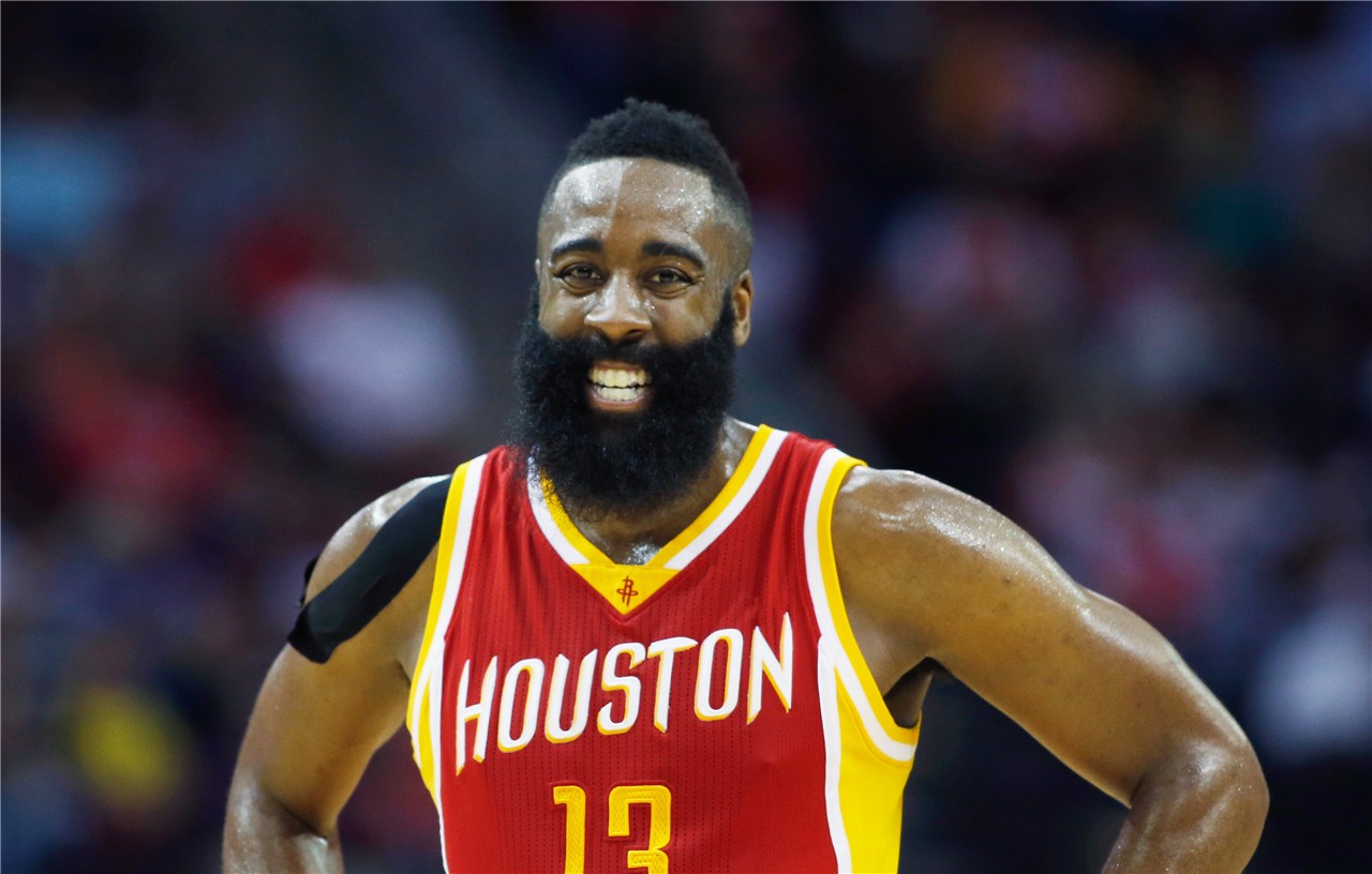 哈登场均31.5分联盟第一,减掉罚球后没法看,不愧是一分球创始人