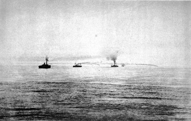 除了赤城号外,西京丸也受到北洋水师的重创.